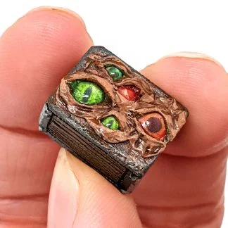 Creepy Eye Chest Mini Medieval Miniatures
