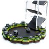 Round 8″ x 8″ Dice Tray – Sprocket – Laser Lime - Image 2