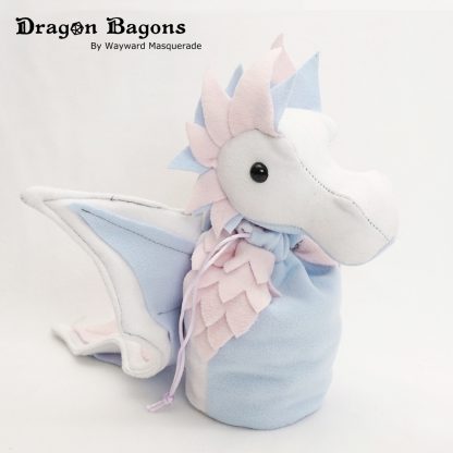 Pastel Trans Pride Dragon Bagon Wayward Masquerade
