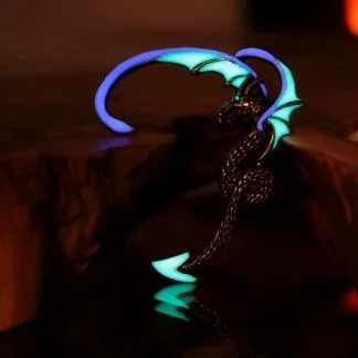 Glow-in-the-Dark Dragon Ear Clip
