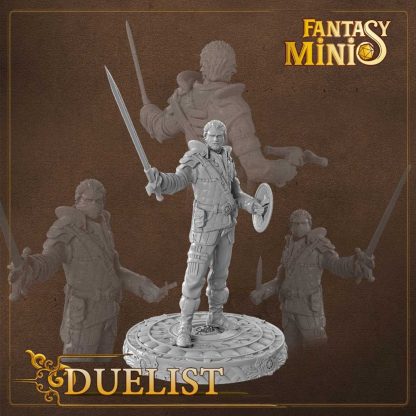 Fantasy duelist rogue miniature Fantasy Minis