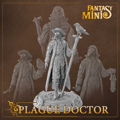 Fantasy Plague Doctor Miniature Fantasy Minis