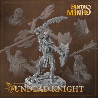 Fantasy undead knight Miniature Fantasy Minis