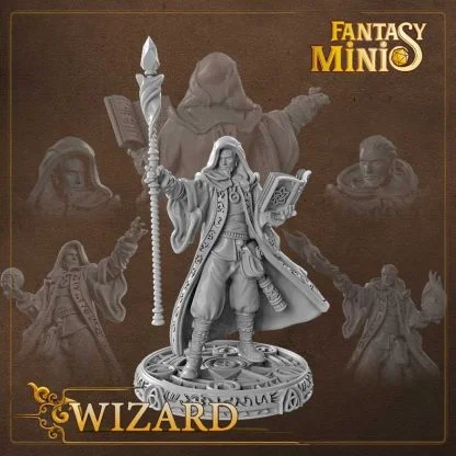fantasy wizard miniature Fantasy Minis