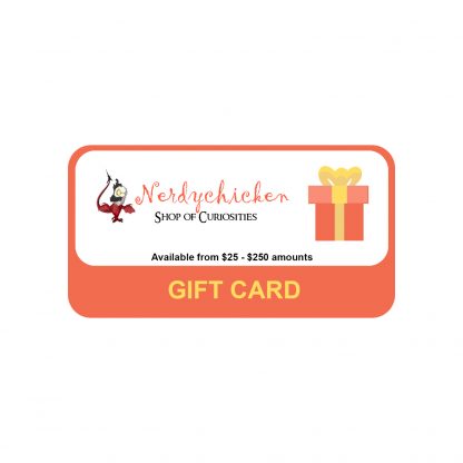 Nerdychicken Gift Card Variable Range
