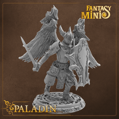 Fantasy Paladin Miniature Fantasy Minis