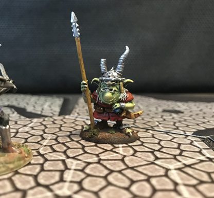 Hand-Painted Goblin Warrior Miniature
