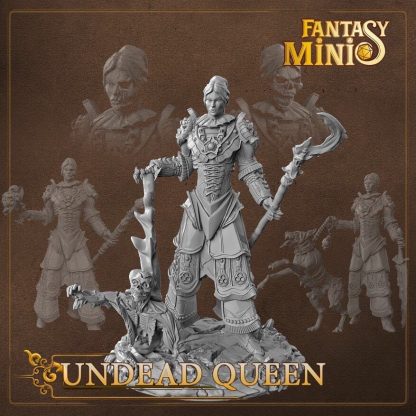fantasy undead queen miniature fantasy minis