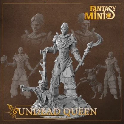 fantasy undead queen miniature fantasy minis