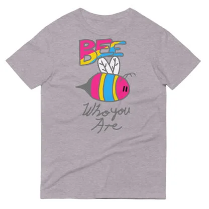 Pan Pride Bee "Who You Are" T-shirt - Image 3