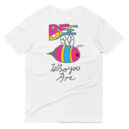 Pan Pride Bee "Who You Are" T-shirt - Image 4